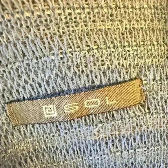 SOL 100% BABY ALPACA Poncho Cardigan Sweater One Size Peru - Picture 4 of 10